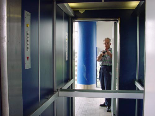 the city of Rotterdam Holland and the sculpture of Lucien den Arend - site specific constructions in Rotterdam