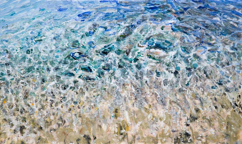 oil painting, sea - Wim Drion, painter