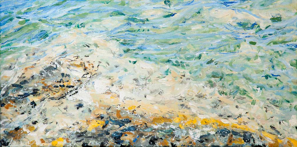 oil painting, submerged - Wim Drion, painter