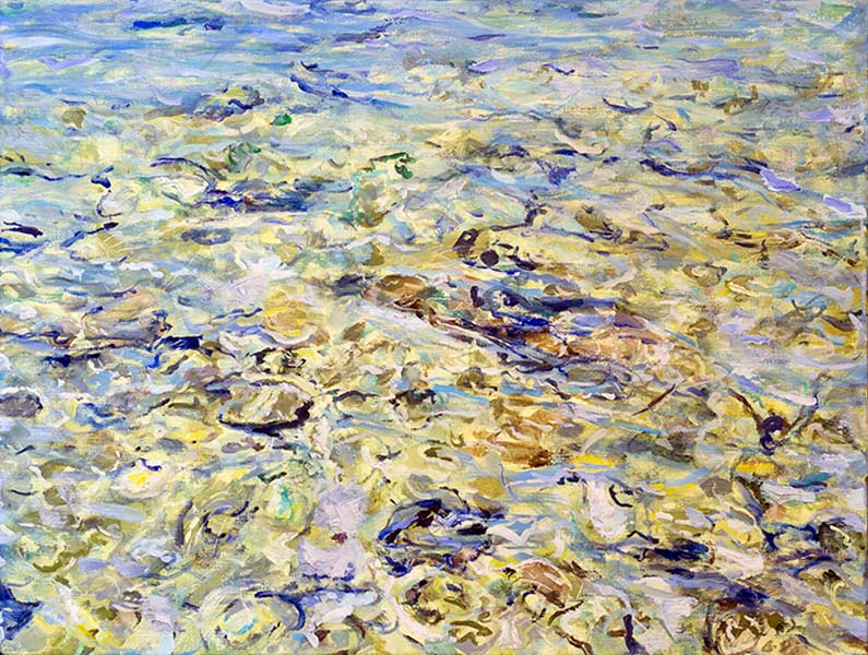 2013 - oil painting on canvas - Boutakos Sea IV - 80x60cm