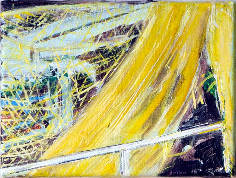 2014 - small oil painting on canvas - 24x18cm