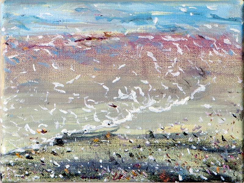 2014 - small oil painting on canvas - 24x18cm