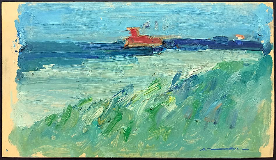 oil paint on cardboard - 2016