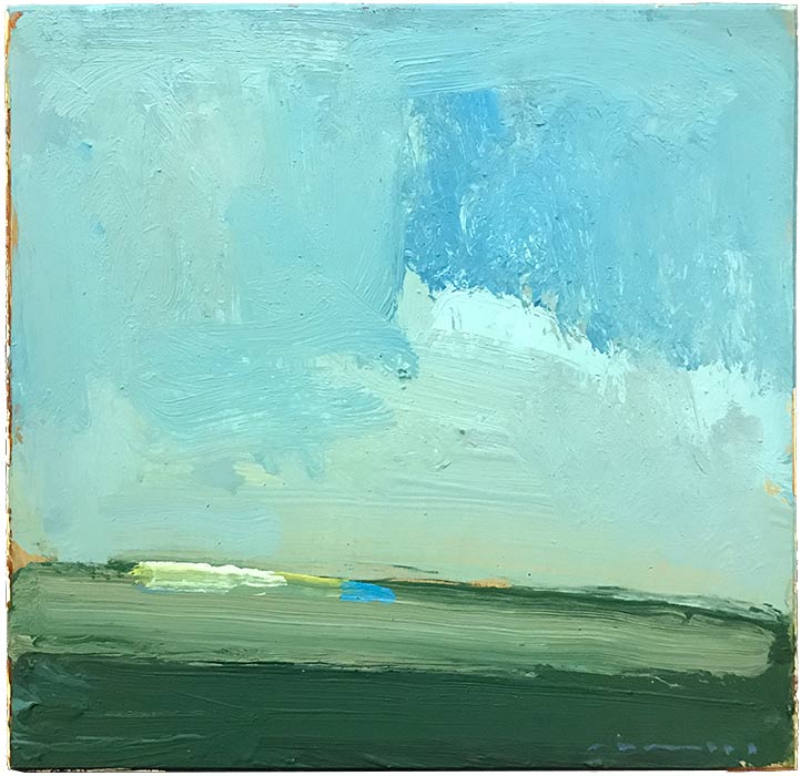 oil paint on cardboard - 2016