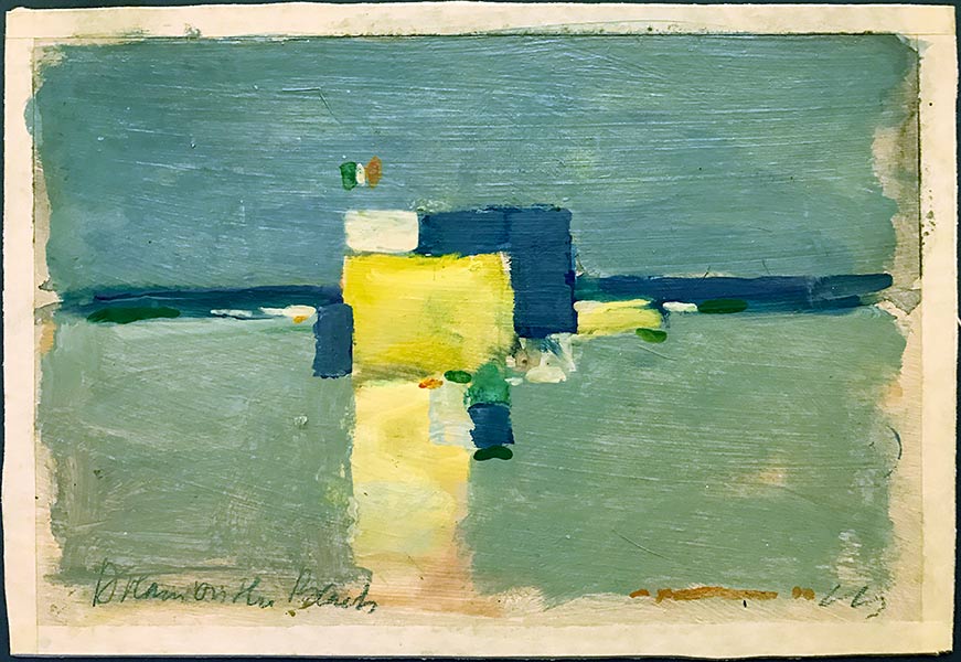 oil paint on cardboard - 2016