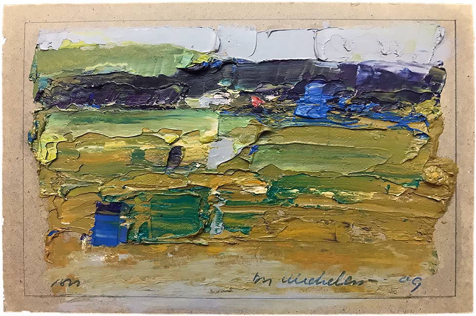 oil paint on cardboard - 2016