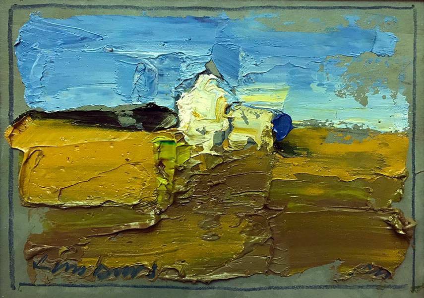 oil paint on cardboard - 2016