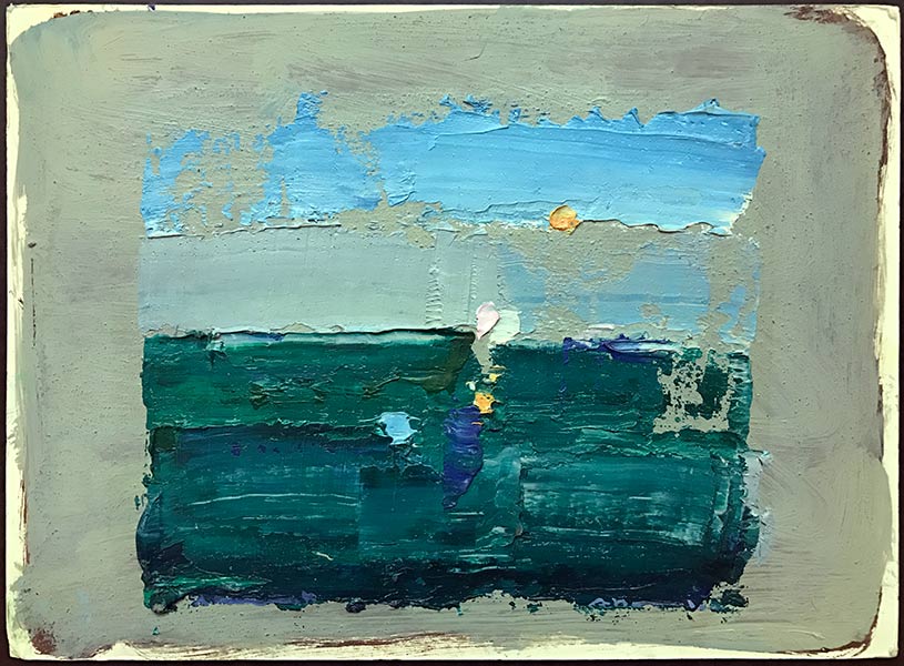 oil paint on cardboard - 2016