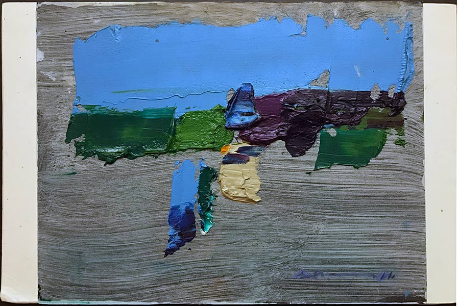 oil paint on cardboard - 2016