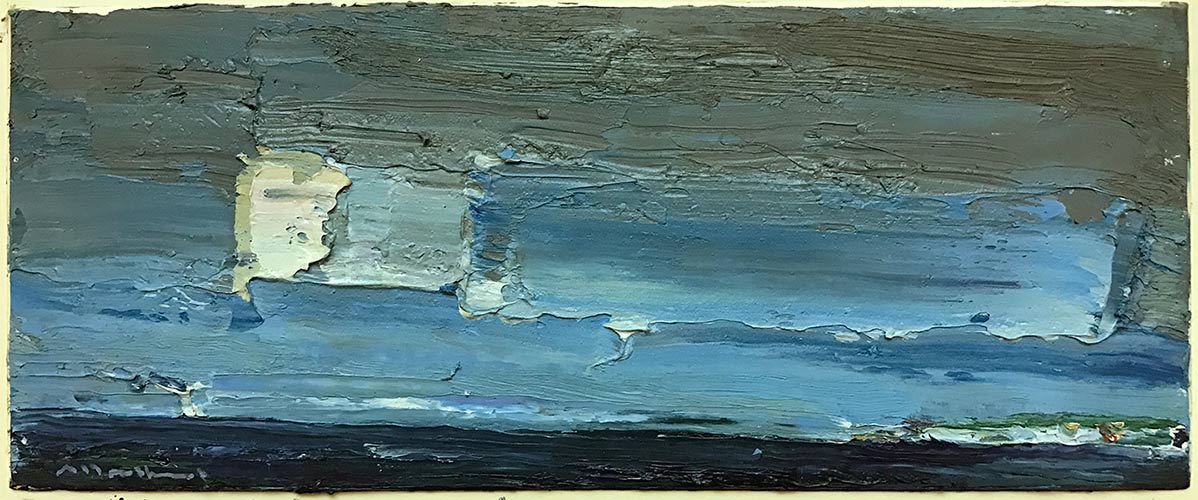 oil paint on cardboard - 2016