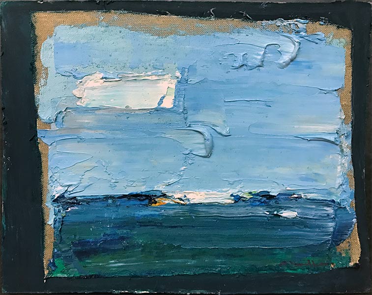 oil paint on cardboard - 2016