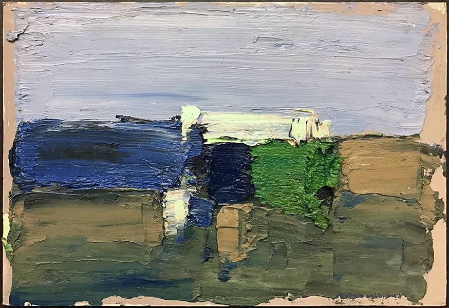 oil paint on cardboard - 2016