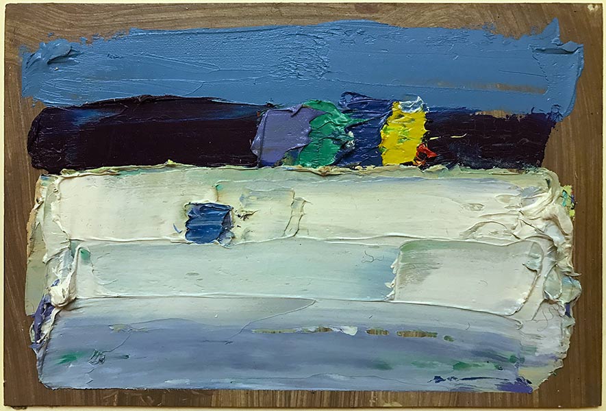 oil paint on cardboard - 2016