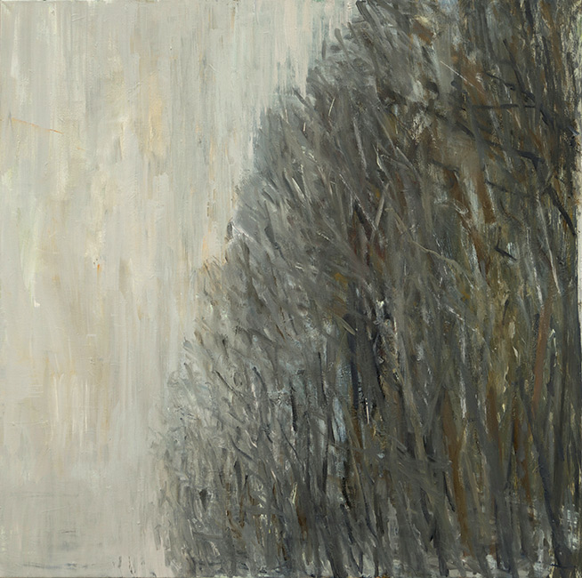 nachtlandschap - olieverf op linnen - 110x100 cm - 2007