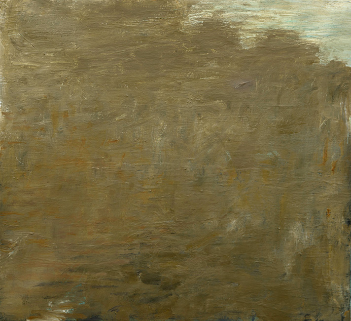 lage maan - olieverf op linnen - 120x90 cm - 2009
