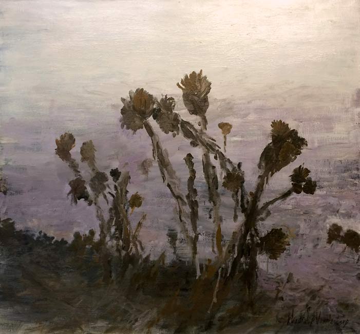 klif olieverf op linnen 140 x 130 cm 2013