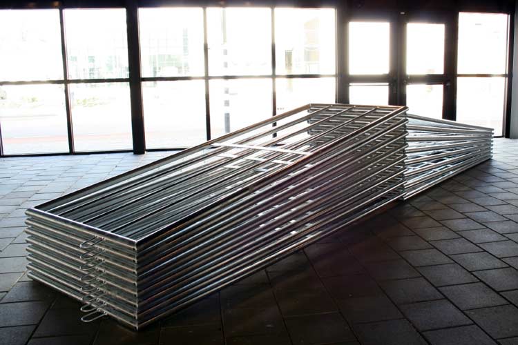 untitled - 2011 - 16 - galvanized steel pasture gates