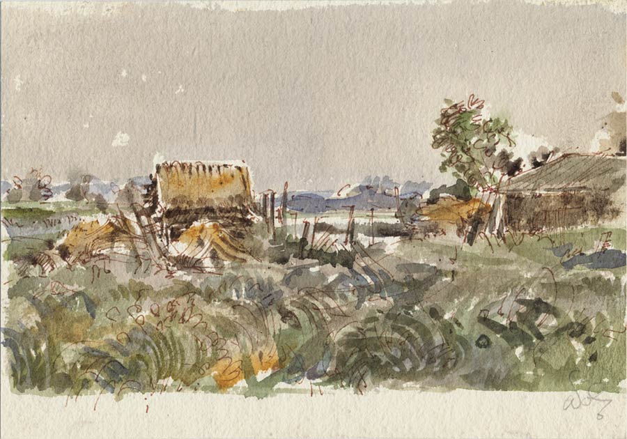 Koedood, Rhoon - watercolor